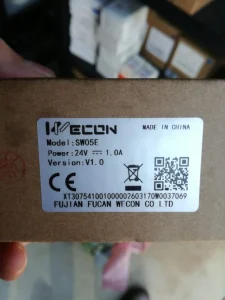 Wecon SW05E 5-Port Industrial Switch (Box)